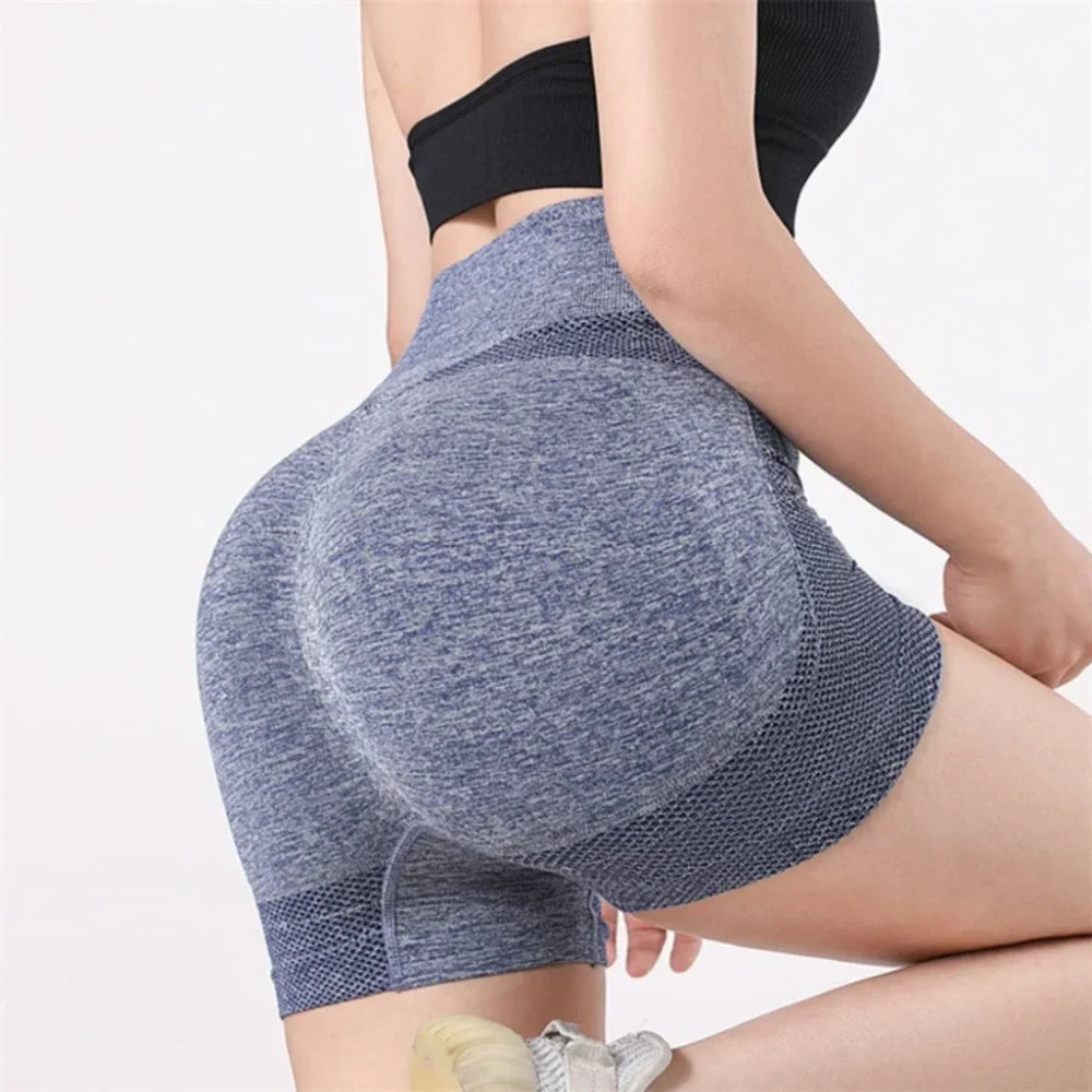 Pro-High Waist Yoga Shorts